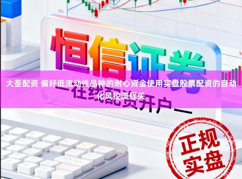 大圣配资 偏好低流动性品种的耐心资金使用实盘股票配资的自动化风控流程关