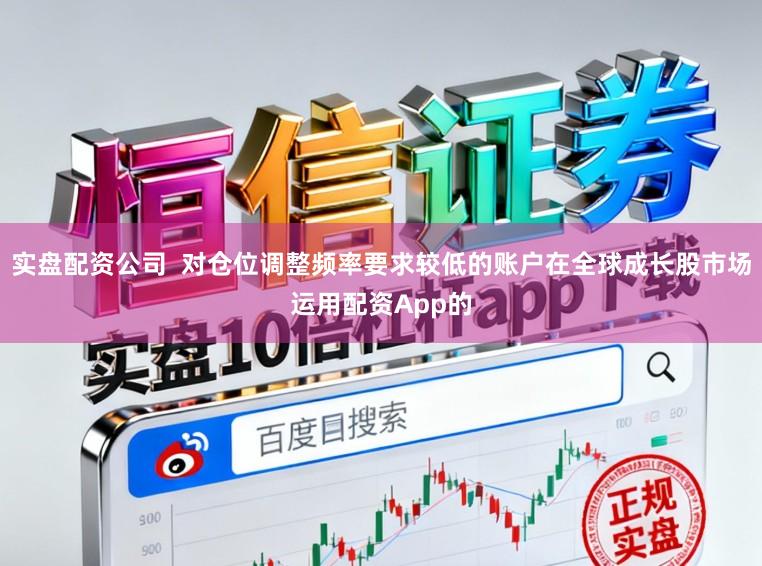 实盘配资公司  对仓位调整频率要求较低的账户在全球成长股市场运用配资App的