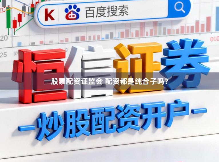 股票配资证监会 配资都是纯合子吗？